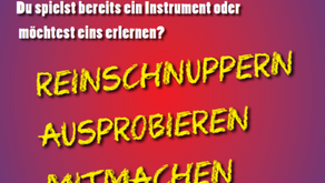 BIG BAND Workshop - Reinschnuppern - Ausprobieren - Mitmachen