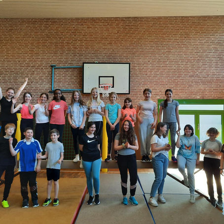 Bundesjugendspiele 2022 – Gerätturnen Klasse 6a