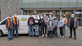 Lebensmittel für den "Markt für Leib und Seele" gesammelt