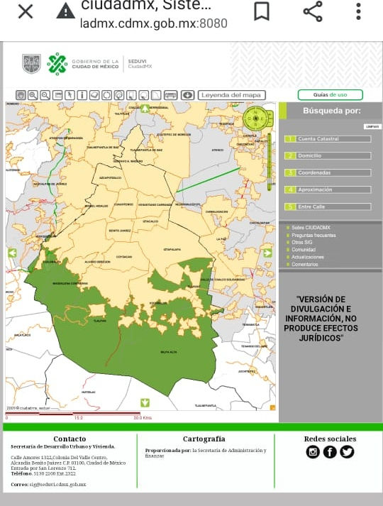 Consulta gratis el uso de suelo Gratis CDMX