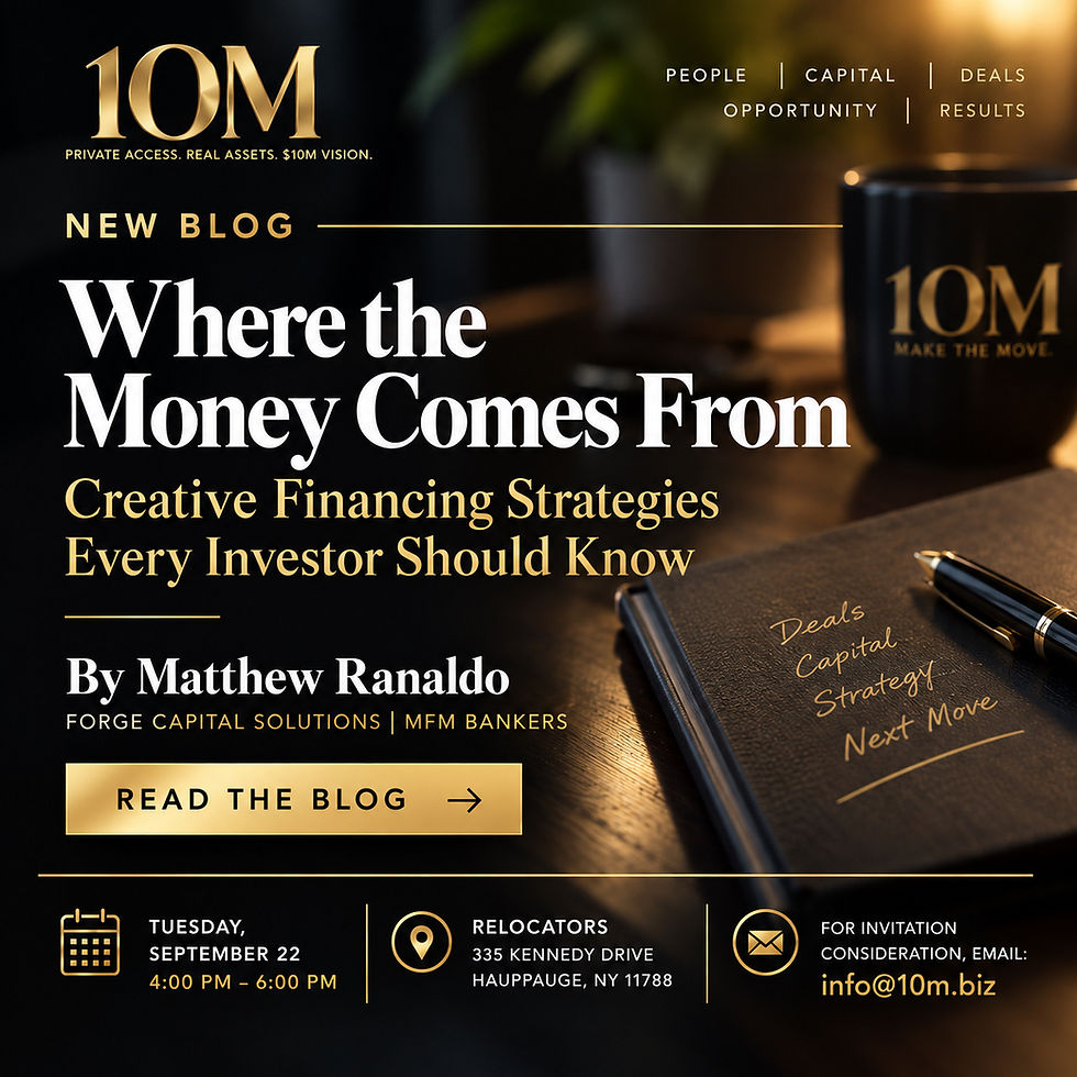 Where the Money Comes From: Why Understanding Capital Changes the Way You Invest