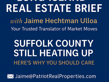 Suffolk County Still Heating Up - Here’s Why You Should Care