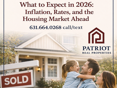 Jaime’s Real Estate Brief
What to Expect in 2026: Inflation, Rates, and the Housing Market Ahead