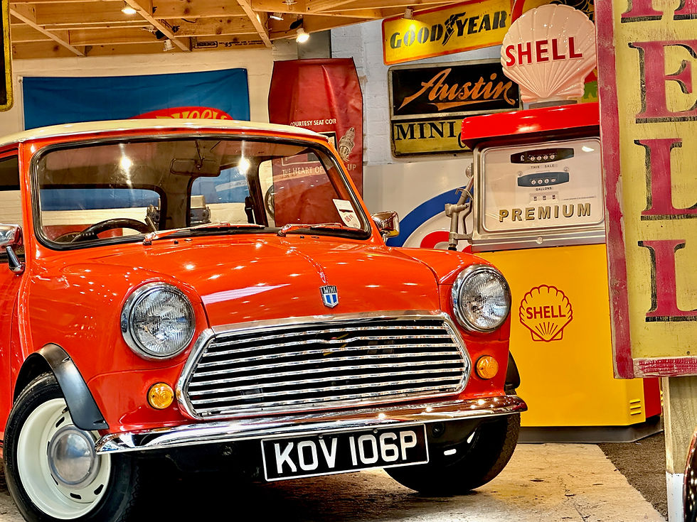 Thumbnail: 1975 Morris Mini 1000 in Rare Vermillion Orange