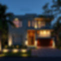 create a residential home in india with good facade and lighting and landscape.jpg