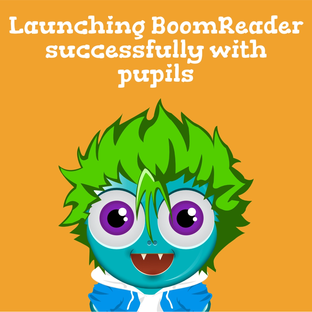 Launching BoomReader successfully with pupils