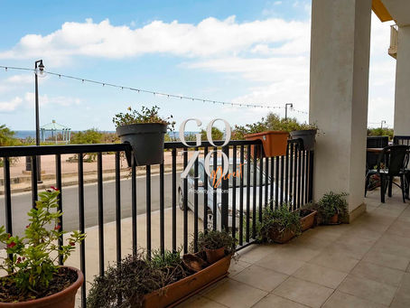 Unobstructed Sea Views Apartment With Garage Gozo For Long Let