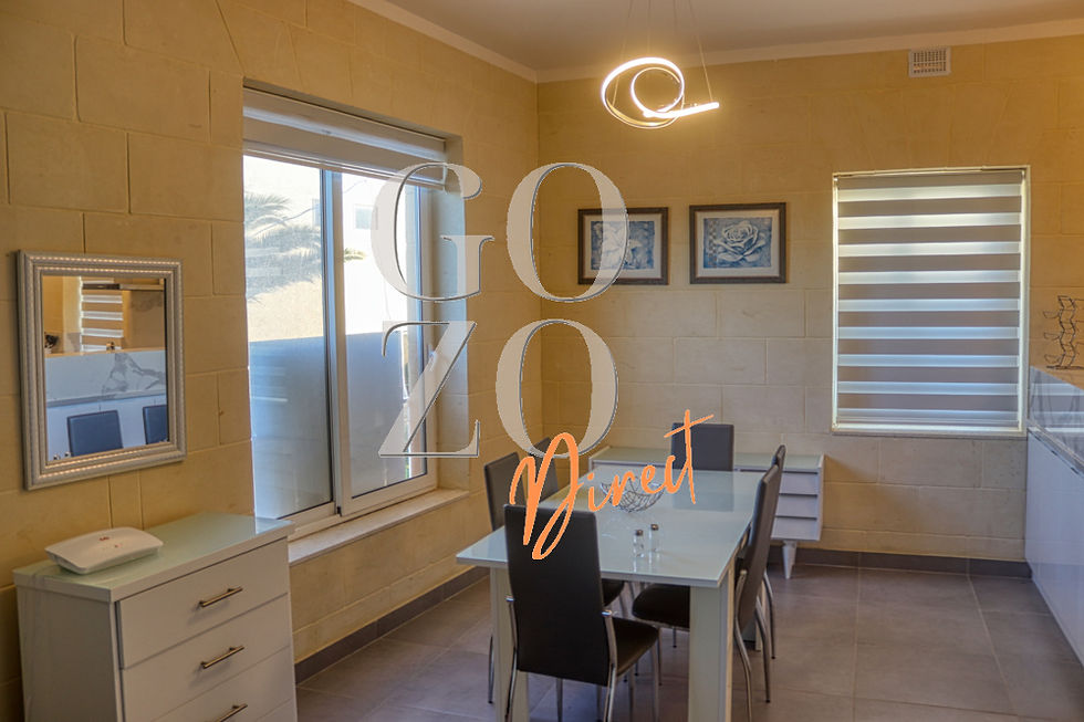 Spacious 3-bedroom apartment for long let near Gozo General Hospital – pet-friendly, modern interiors, fully furnished, air-conditioned, and close to amenities. Ideal for professionals, families, or expats. €1,000 per month. Contact Anthony Reed for a viewing today!