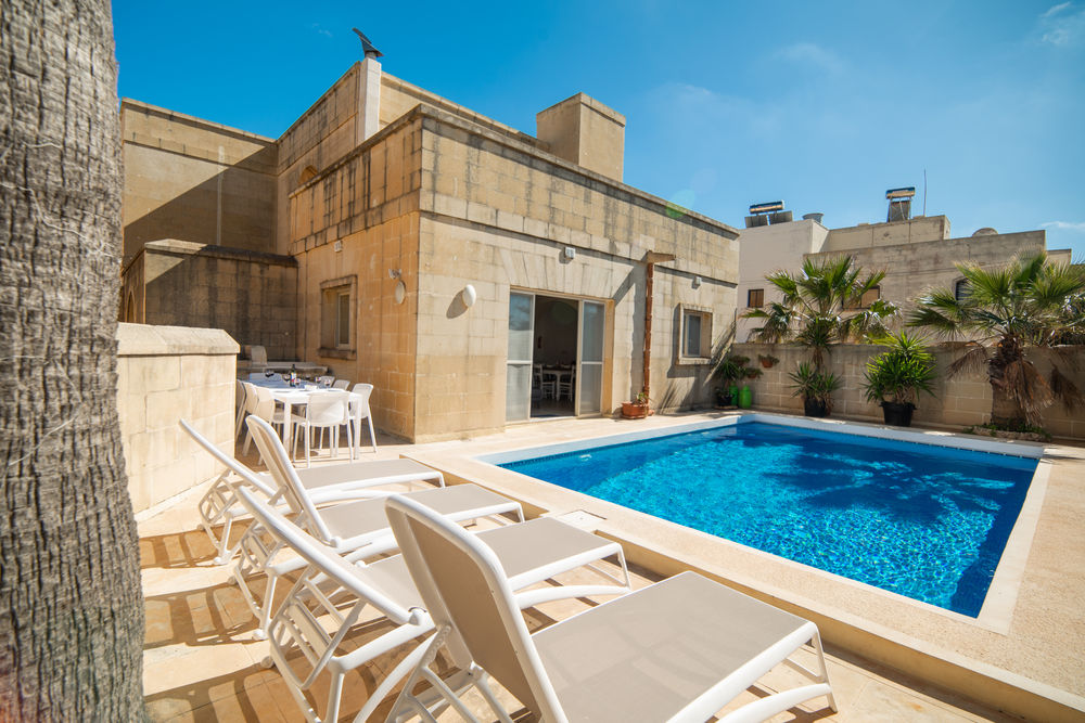Gozo Ghasri Villa with Pool and Wood Burning Stove Available Long Let