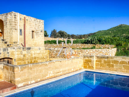 Farmhouse For Long Let San Lawrenz Gozo With Pool & Rural Views