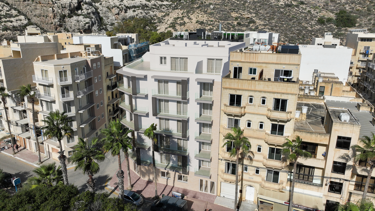 On-plan 3-bedroom apartment for sale in Xlendi, Gozo, at €241,000. First floor, 2 bathrooms and 102.8 m² total area. Contact Gozo Direct.