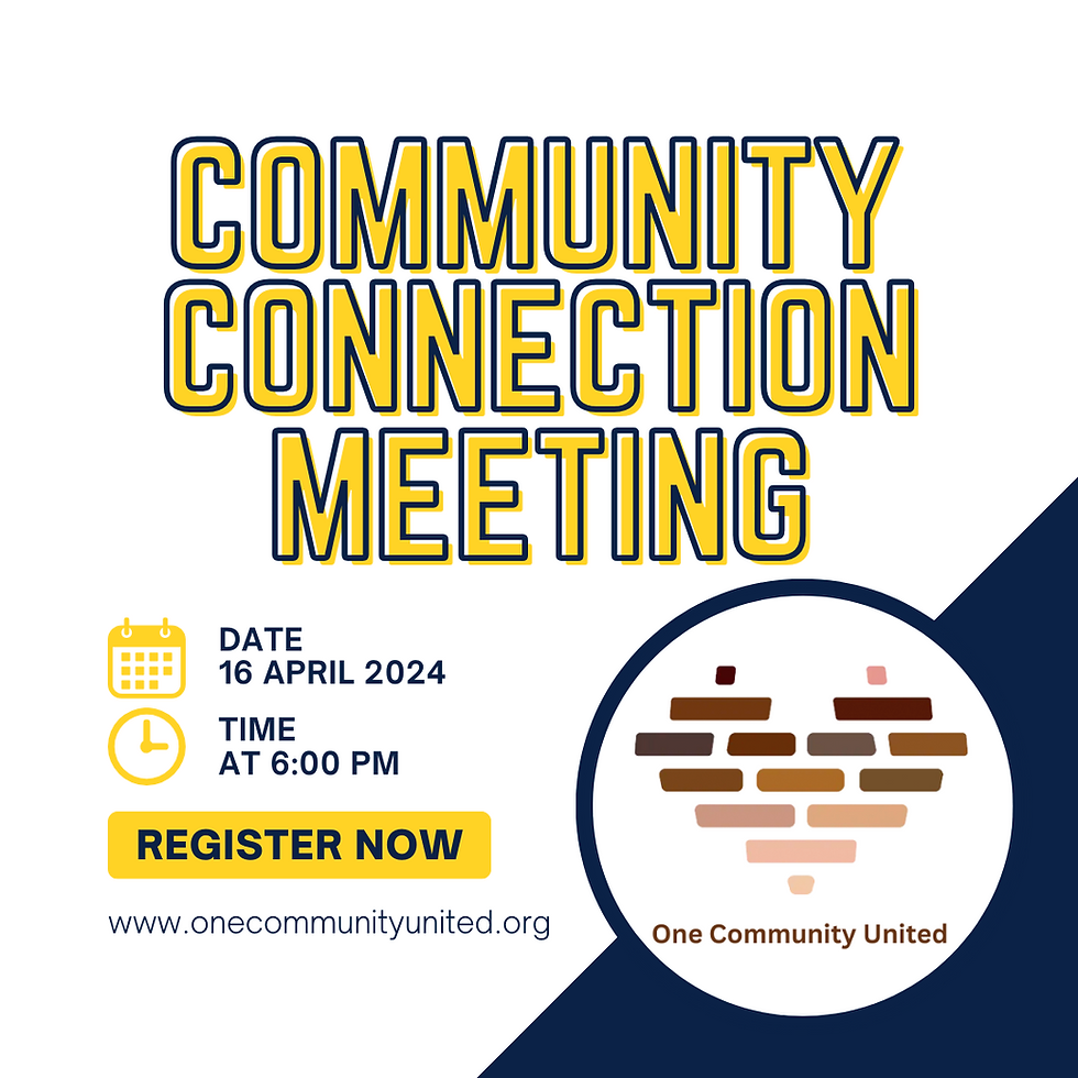 Community Connection Meeting