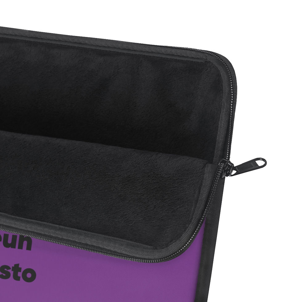 Thumbnail: Potluck List Weed Names Laptop Sleeve | Weed Enthusiast Laptop Protector