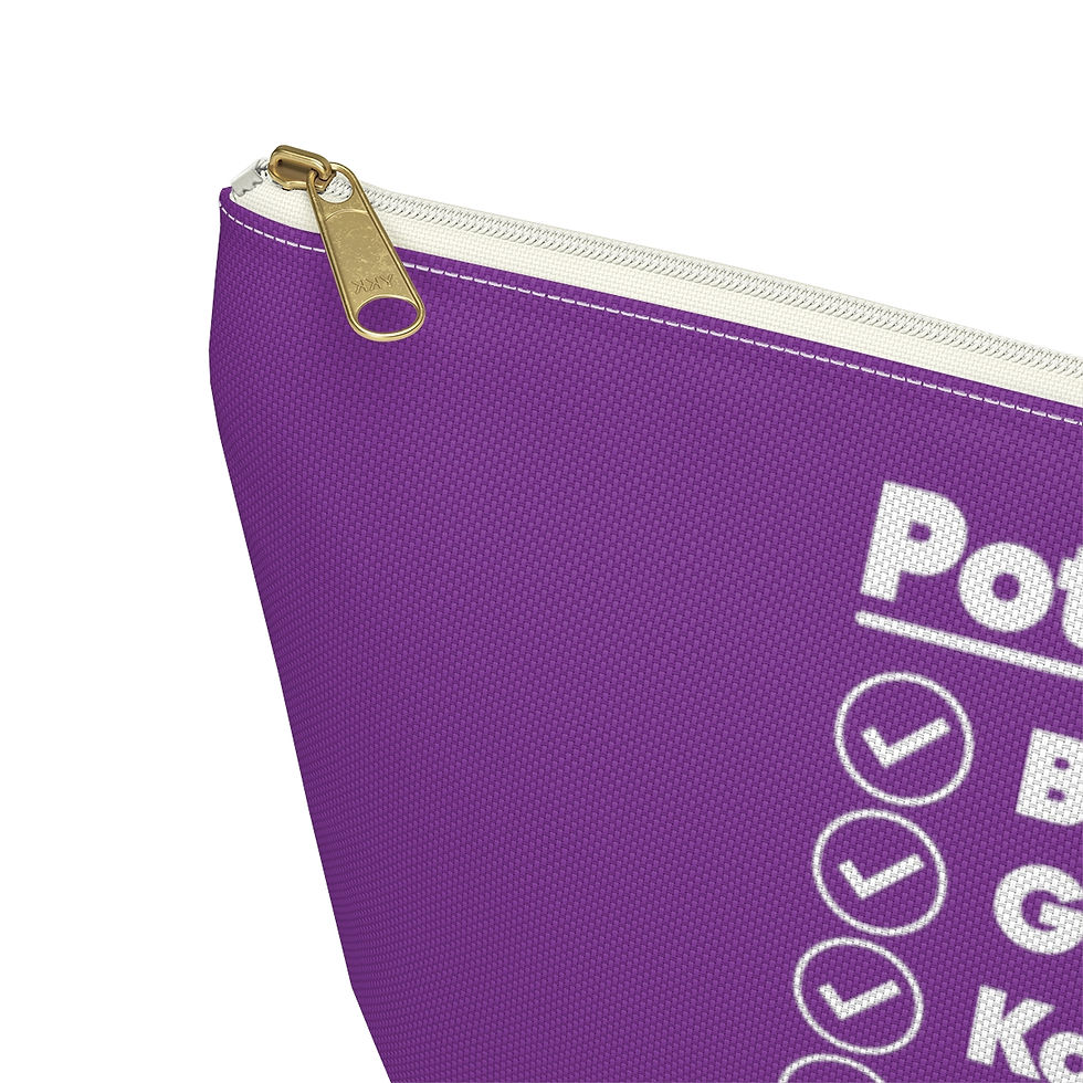 Thumbnail: Potluck List Cannabis Bag | Weed Holder | Weed Storage | Weed Enthusiast Gift