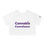 Thumbnail: Cannabis Connoisseur Champion Cropped Shirt | Weed Shirt | Weed Crop Top