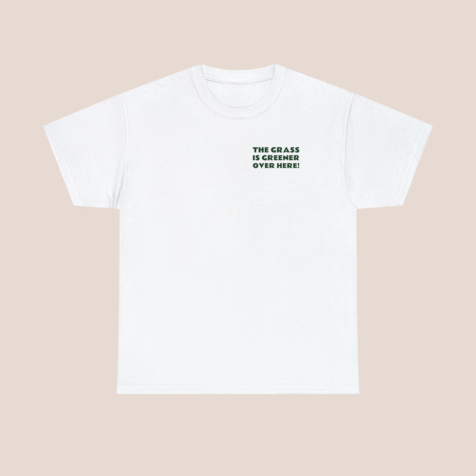 Thumbnail: The Grass Is Greener Over Here Unisex Shirt | Weed Shirt | Cannabis T-Shirt