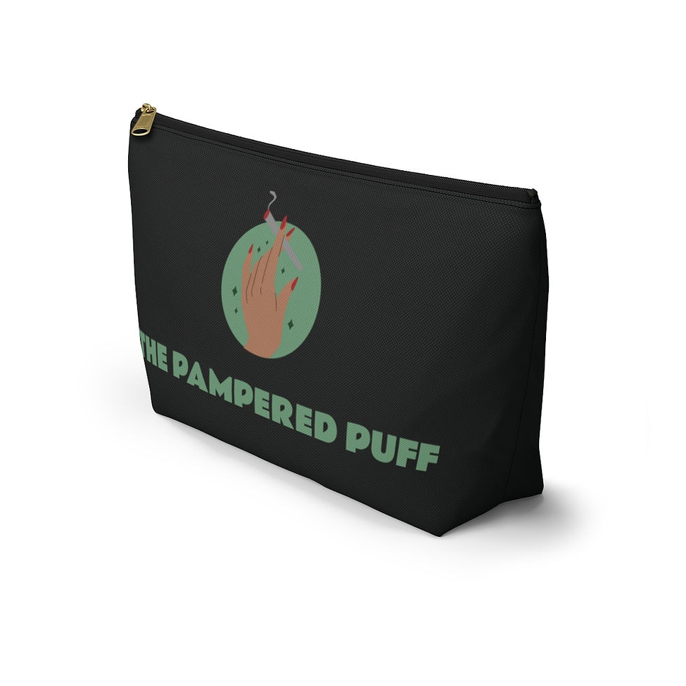 Thumbnail: The Pampered Puff Signature Weed Storage Bag | Cannabis Organizer | Weed Gift