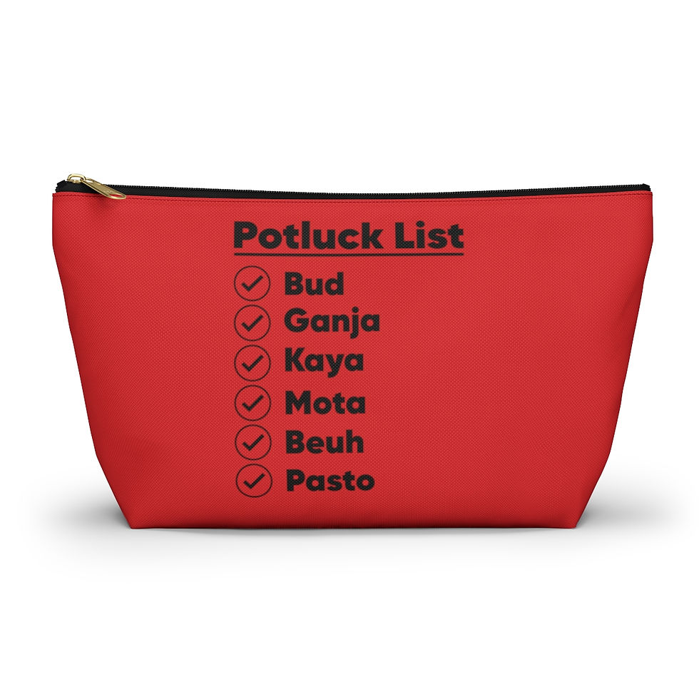 Cannabis Storage Accessory Bag | Weed Names | Organized Weed Essentials
