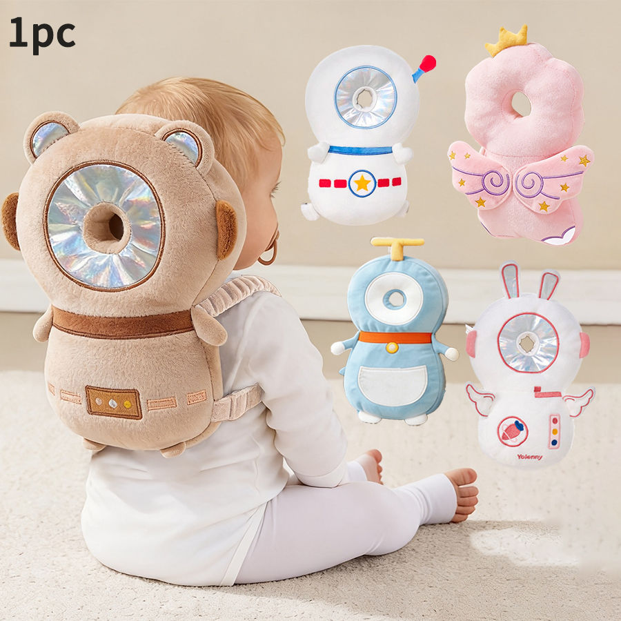 1pc Baby Head Protector Pillow - Protective Backpack, Anti-Fall Head Pillow, Adj