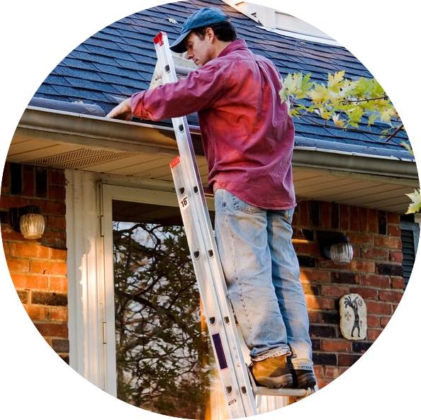 House Health Cleaning Gutters example