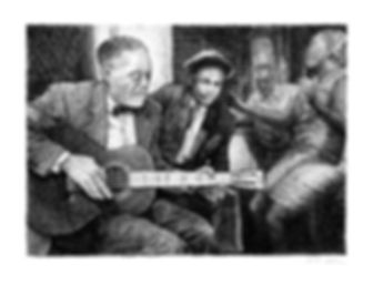 Son House and Willie Brown giclee print