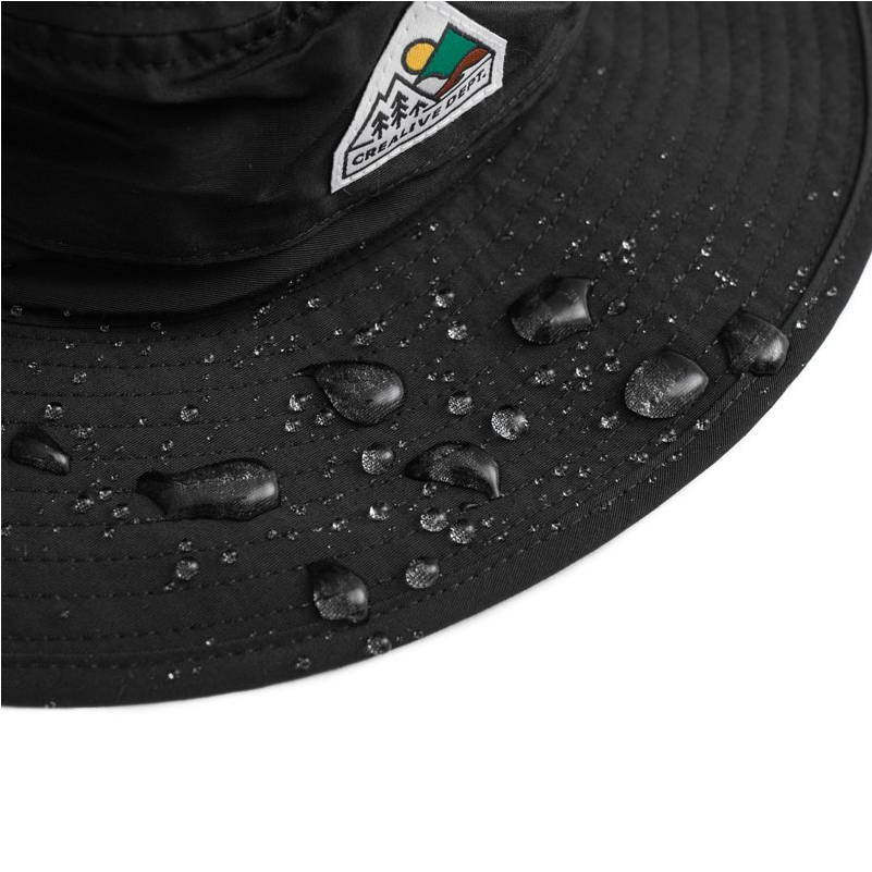 Thumbnail: Filter017 CREALIVE DEPT. Mountain Peak Logo Boonie Hat