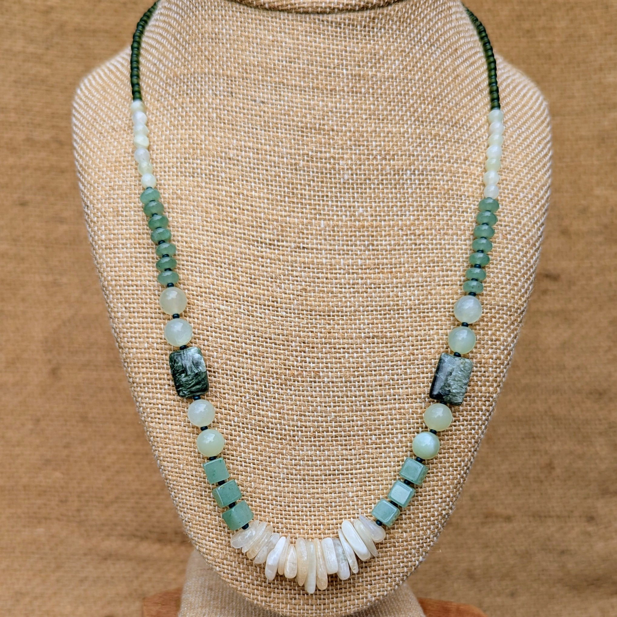 Fresh Greens Necklace Simple and Straight Up