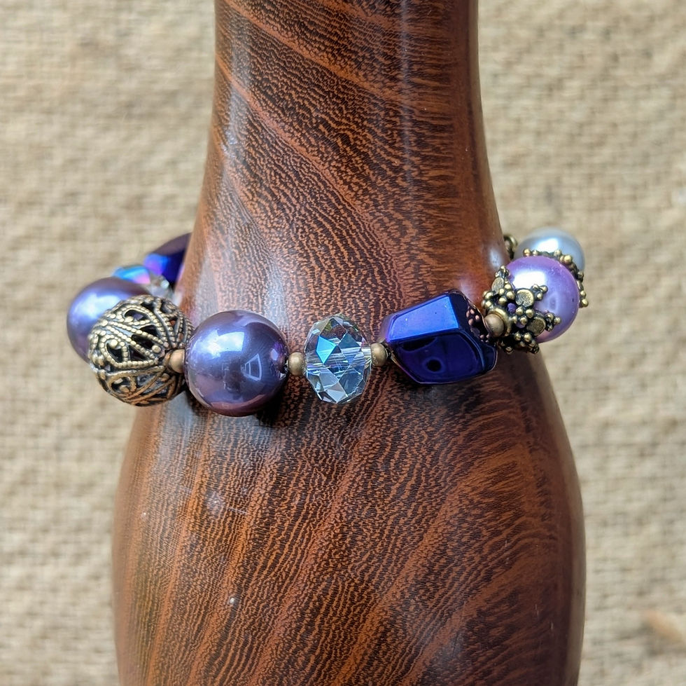 Shades of Purple Vyntage Bracelet