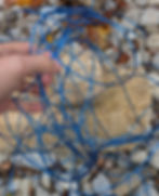 Tangled up pool cover wire