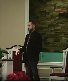 Coach Brian Preaching at his local church