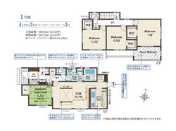 1号棟間取図