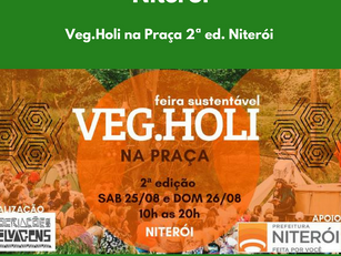 Veg.Holi na Praça 2ª ed. Niterói
