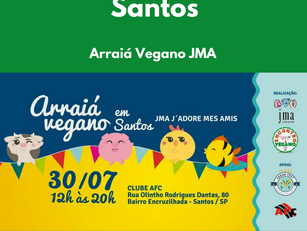 Santos: Arraiá Vegano JMA