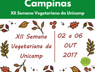 Campinas: XII Semana Vegetariana da Unicamp