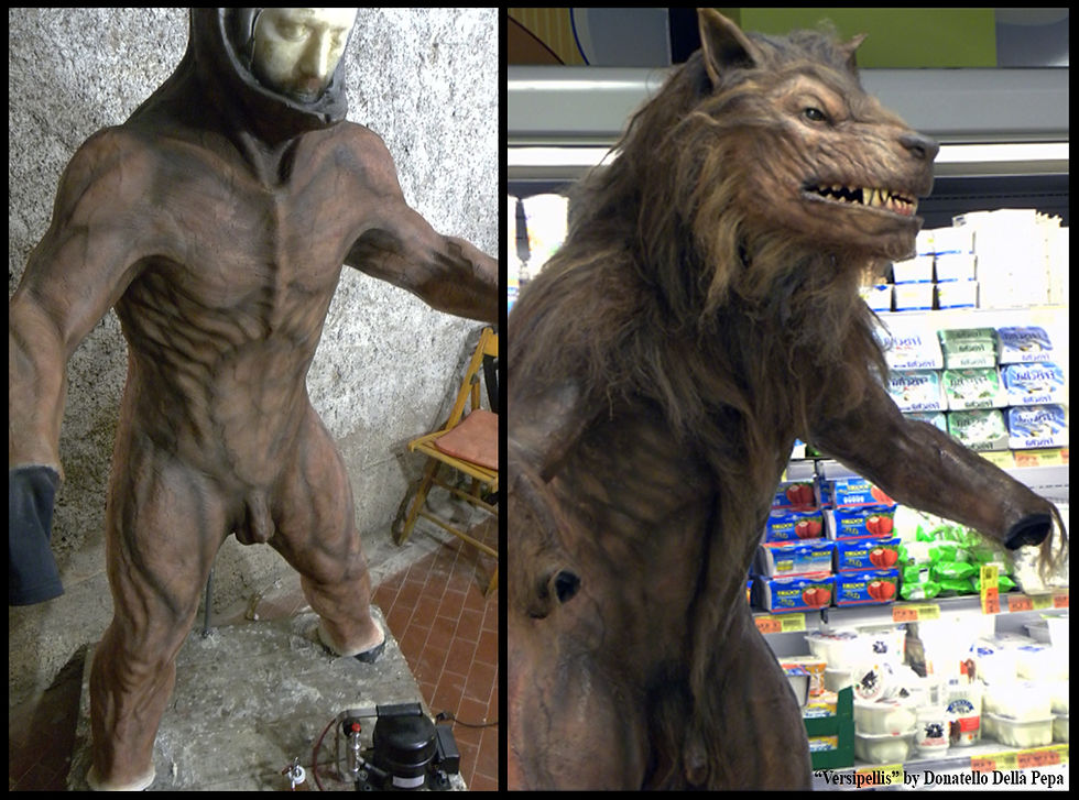 Versipellis - Werewolf Body Costume - Painting