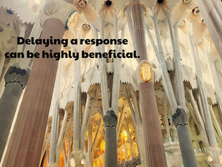 Reflect on your way of responding