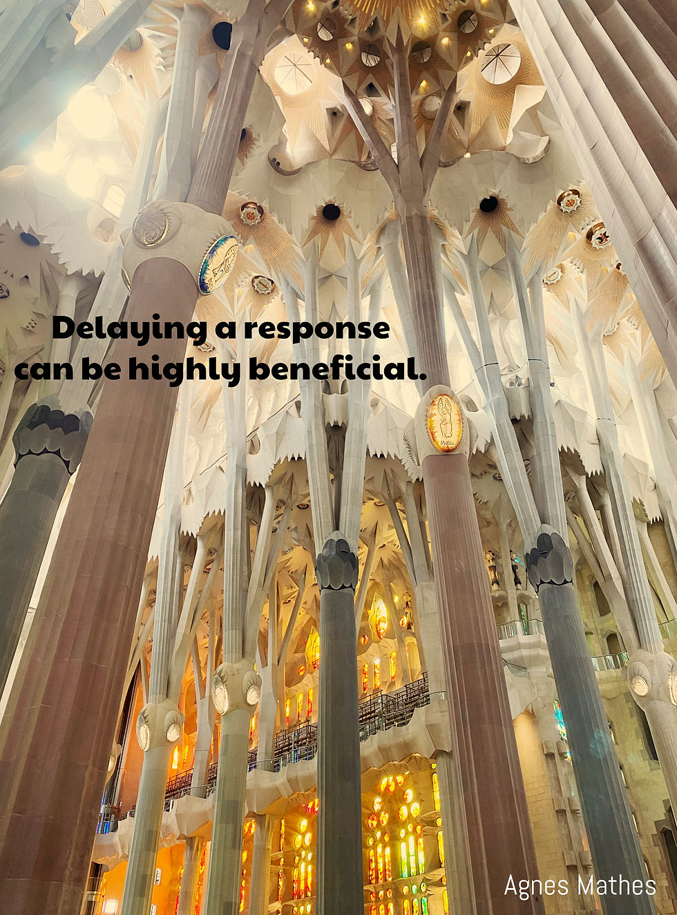 Reflect on your way of responding