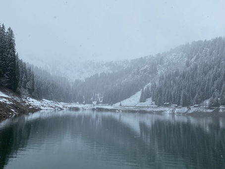April: Bergseefischen Arnensee