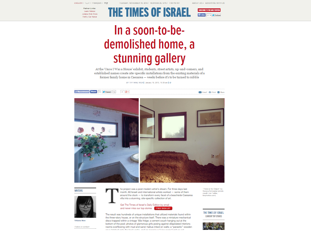 THE TIMES OF ISRAEL