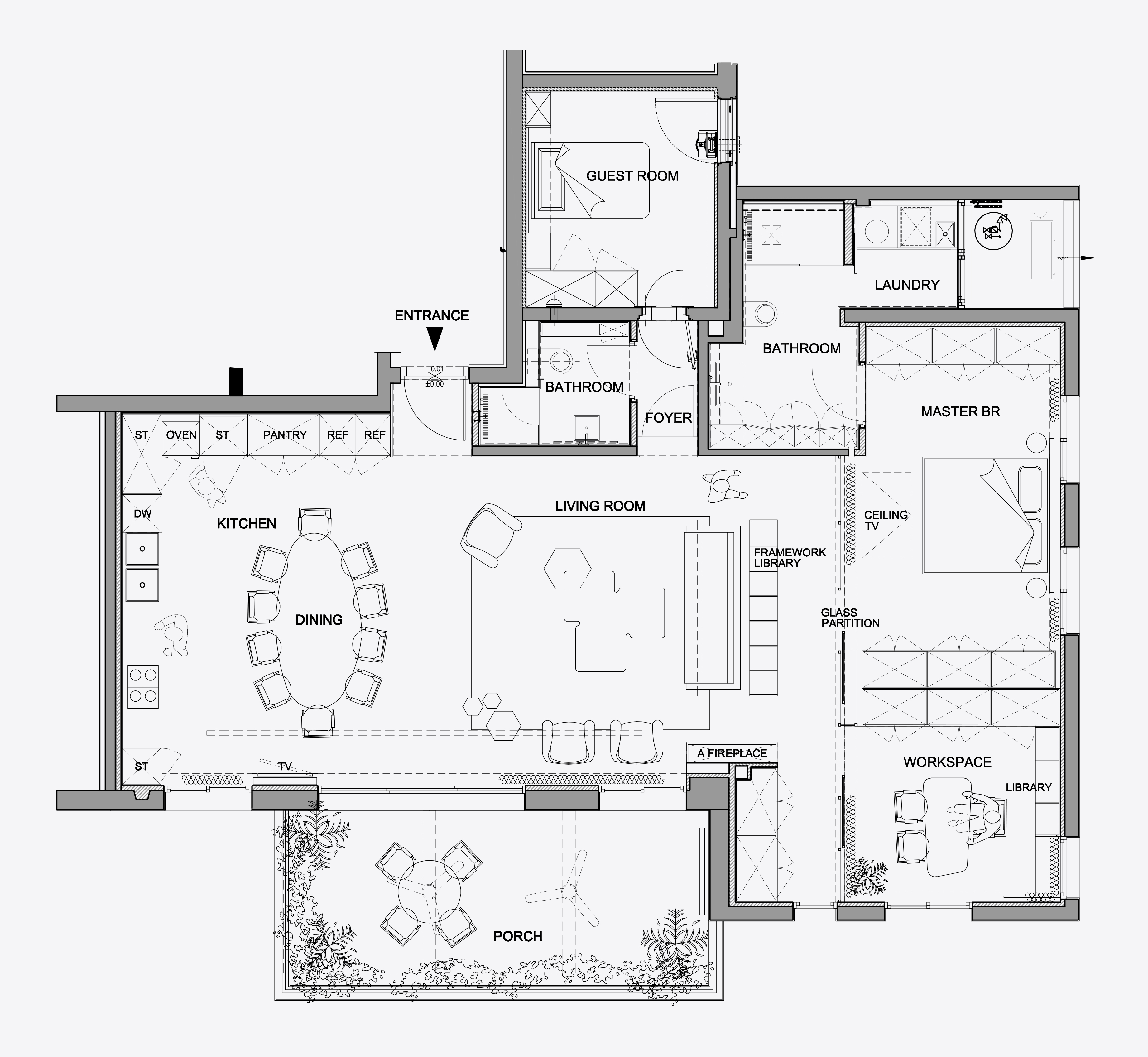 New floor plan