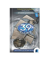 The 39 Clues: Storm Warning by Linda Sue Park book cover on Bookdio.org