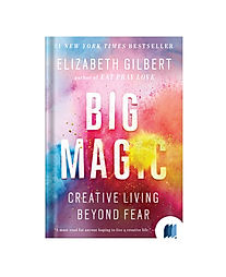 Big Magic by Elizabeth Gilbert book cover on Bookdio.org