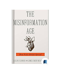 The Misinformation Age by Calin O’Connor & James Owen Weatherall book cover on Bookdio.org