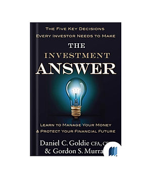 The Investment Answer by Daniel C. Goldie & Gordon S. Murray book cover on Bookdio.org