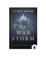 War Storm by Victoria Aveyard book cover on Bookdio.org