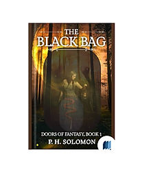 "The Black Bag" by P.H. Solomon book cover on Bookdio.org