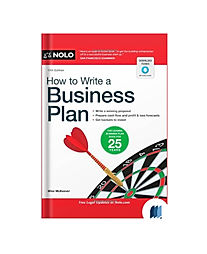 How to Write a Business Plan by MIKE MCKEEVER book cover on Bookdio