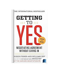 Getting to Yes by ROGER FISHER book cover on Bookdio