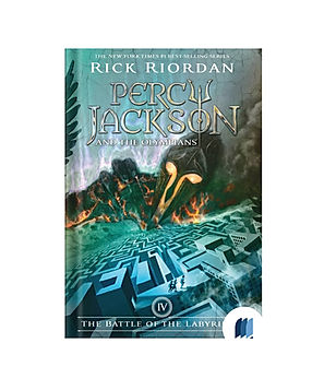 The Heroes of Olympus: The Battle of the Labyrinth by Rick Riordan book cover on Bookdio.org