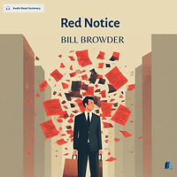 Red Notice by BILL BROWDER audio book sumamry cover on bookdio.org in Self Help